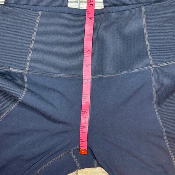 Athleta Dark Grey High Waist Ribbed Leggings Womens Sz XS - Picture 4 of 9